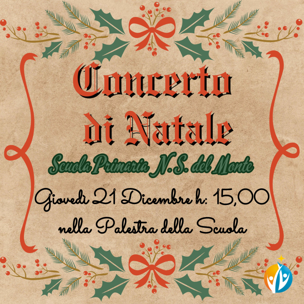 Udite udite: i bambini invitano le famiglie della scuola ad assistere al concerto del 21 dicembre per essere incantati ed allietati da canti e musiche natalizie!